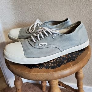 Vans Unisex Grey Pro TC Sneakers Canvas Toe Size 7 Men's, 8.5 Women's